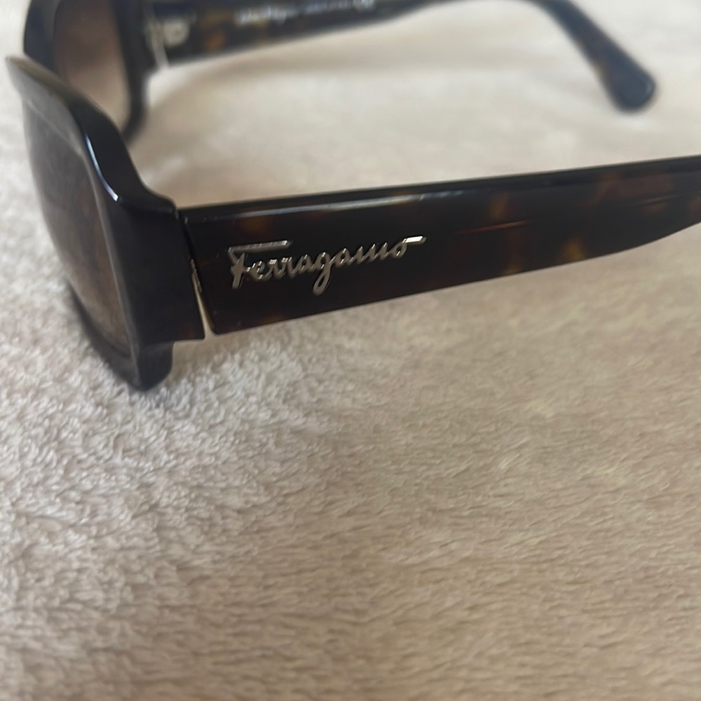 Ferragamo sunglasses in great condition.